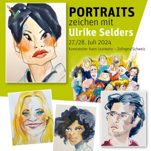 PORTRAITS zeichen mit Ulrike Selders 27./28. Juli 2024