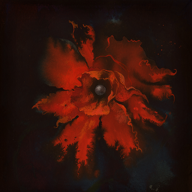 „Rose, oh reiner Widerspruch…“ Pflanzen und Blumen in Gouache mit Aljoscha Blau